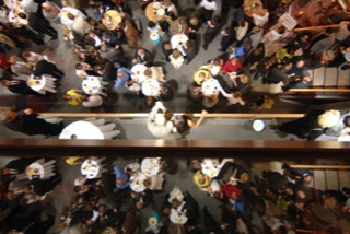 QF Frauenkirche Empfang Stehtische