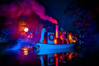 Schlössernacht Dampfer Schiff Boot Schloss Albrechtsberg 